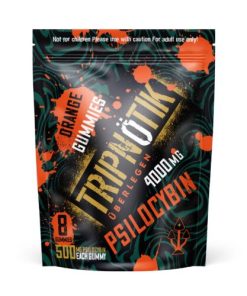 Tripnotik Orange Mushroom-Gummibärchen – 4000 mg