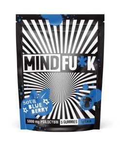 Mindfuck Saure Blaubeer-Pilz-Gummibärchen – 5000 mg