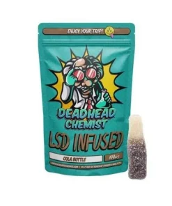 LSD-Esswaren, 100 µg Colaflasche, Deadhead Chemiker