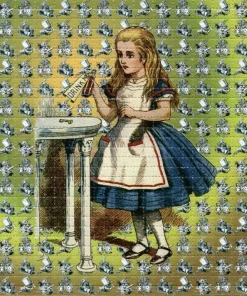 Reine LSD-Tablette Alice im Wunderland