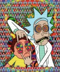 Reine LSD-Tablette - Rick and Morty