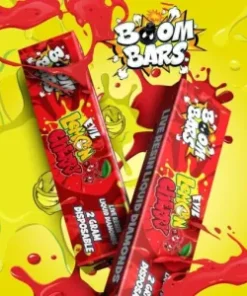 Boom-Riegel Evil Lemon Cherry – Ein kühner Ausbruch von spritziger Zitrus- und Kirschfreude – Offizieller Boom Bar