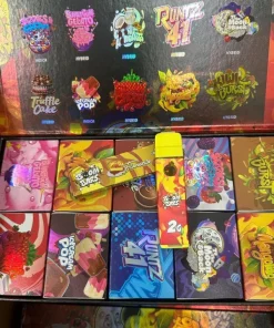 Boom-Riegel Mixbox – 100 Stück Premium-Schokoladen-Pilz-Genuss – Offizieller Boom Bar