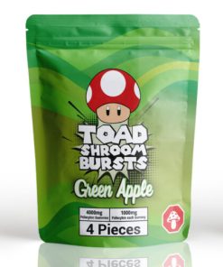 Toad Shroom Bursts – Grüner Apfel 4000mg